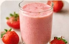 Vitamina rosa de frutas